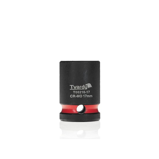 Rázová nástrčná hlavice 1/2", 17 mm, CrMo - TVARDY