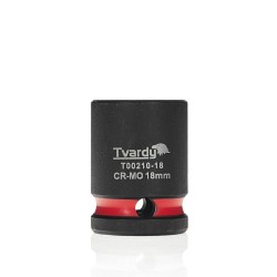 Rázová nástrčná hlavice 1/2", 18 mm, CrMo - TVARDY Rázová nástrčná hlavice 1/2", 18 mm, CrMo - TVARDY