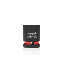 Rázová nástrčná hlavice 1/2", 18 mm, CrMo - TVARDY Rázová nástrčná hlavice 1/2", 18 mm, CrMo - TVARDY