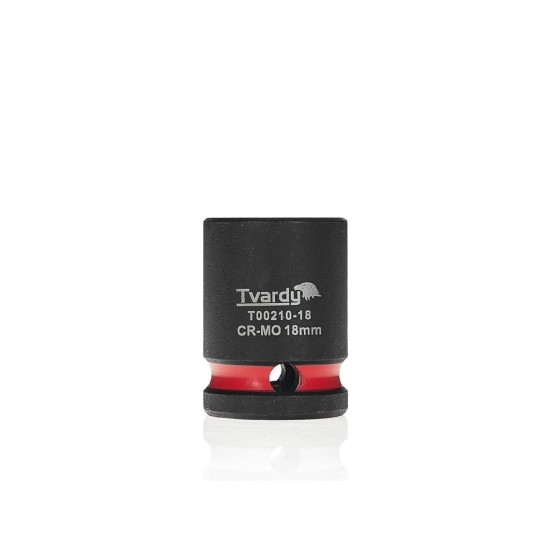 Rázová nástrčná hlavice 1/2", 18 mm, CrMo - TVARDY
