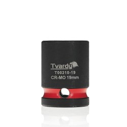 Rázová nástrčná hlavice 1/2", 19 mm, CrMo - TVARDY