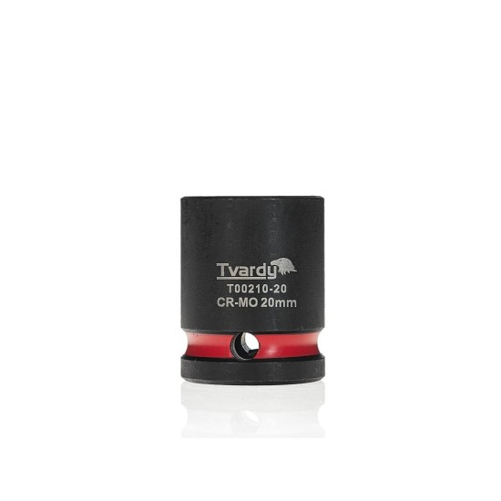 Rázová nástrčná hlavice 1/2", 20 mm, CrMo - TVARDY Rázová nástrčná hlavice 1/2", 20 mm, CrMo - TVARDY