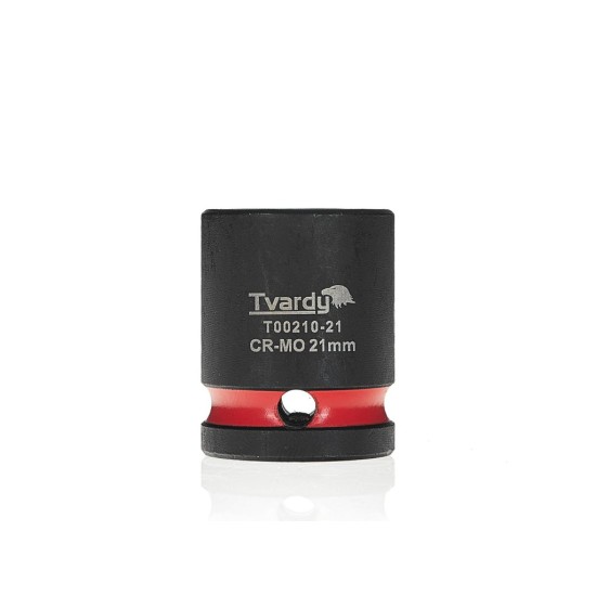 Rázová nástrčná hlavice 1/2", 21 mm, CrMo - TVARDY