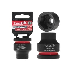 Rázová nástrčná hlavice 3/4", 17 mm, CrMo - TVARDY