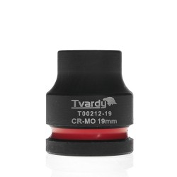 Rázová nástrčná hlavice 3/4", 19 mm, CrMo - TVARDY