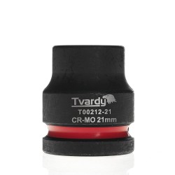 Rázová nástrčná hlavice 3/4", 21 mm, CrMo - TVARDY Rázová nástrčná hlavice 3/4", 21 mm, CrMo - TVARDY