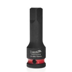 Prodlužovací rázový nástavec 1/2", CrMo - TVARDY (Délka: 250 mm) Prodlužovací rázový nástavec 1/2", CrMo - TVARDY (Délka: 250 mm)