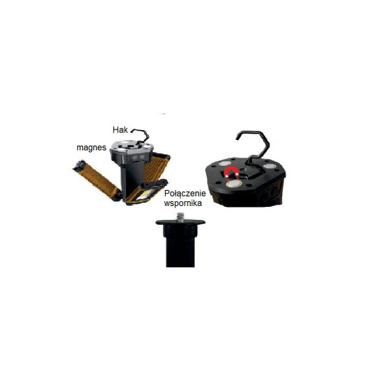 LED lampa na stojanu, 2000 lm, 4000 mAh - KRAFT&DELE