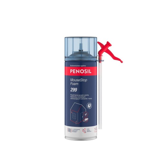 PU montážní pěna odpuzující škůdce PENOSIL 299, krémová, 365 ml PU montážní pěna odpuzující škůdce PENOSIL 299, krémová, 365 ml