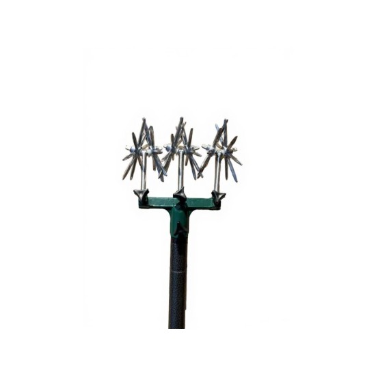 Kultivátor YardWorks, 3 řady, rotační, s teleskopickou násadou 71–130 cm Kultivátor YardWorks, 3 řady, rotační, s teleskopickou násadou 71–130 cm