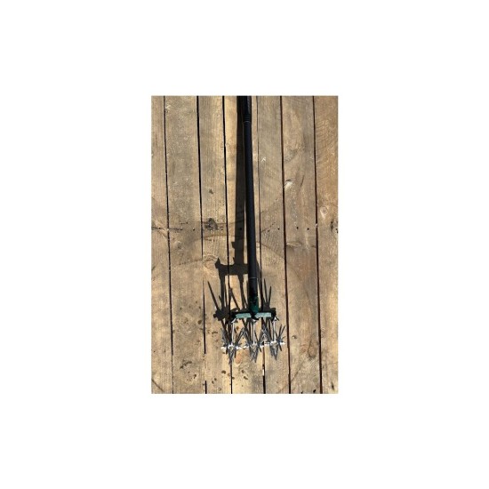 Kultivátor YardWorks, 3 řady, rotační, s teleskopickou násadou 71–130 cm