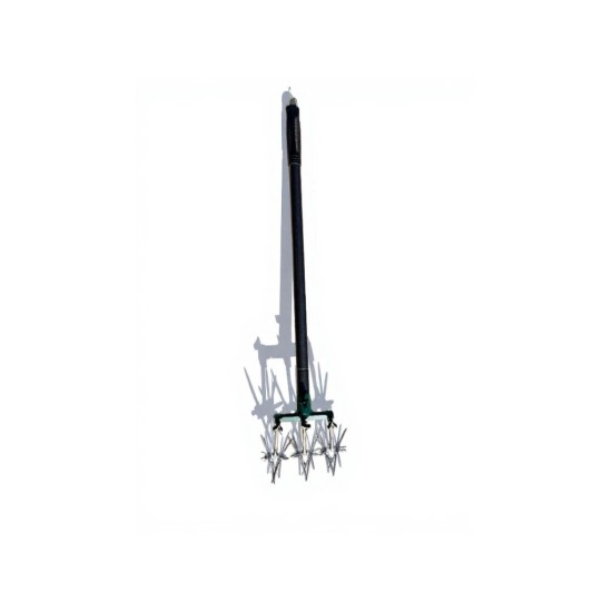 Kultivátor YardWorks, 3 řady, rotační, s teleskopickou násadou 71–130 cm Kultivátor YardWorks, 3 řady, rotační, s teleskopickou násadou 71–130 cm