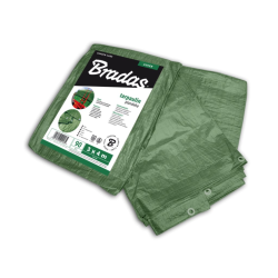 Plachta 90 g/m² krycí, zelená - BRADAS (Rozměr (délka): 3×3 m) Plachta 90 g/m² krycí, zelená - BRADAS (Rozměr (délka): 3×3 m)