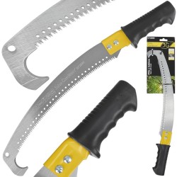 Pilka na větve 32 cm, s hákem - JOHN GARDENER Pilka na větve 32 cm, s hákem - JOHN GARDENER