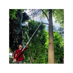 Pilka na větve 36 cm s hákem a teleskopickou rukojetí 550 cm - JOHN GARDENER Pilka na větve 36 cm s hákem a teleskopickou rukojetí 550 cm - JOHN GARDENER