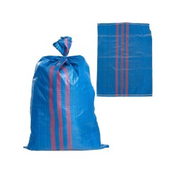 Pytel polypropylenový 50x80 cm, 30 kg, modro-červený - GEKO