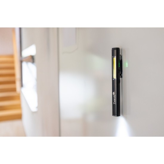 Inspekční LED svítilna 400 lm, 800 mAh, s UV světlem a magnetem - GEKO Inspekční LED svítilna 400 lm, 800 mAh, s UV světlem a magnetem - GEKO