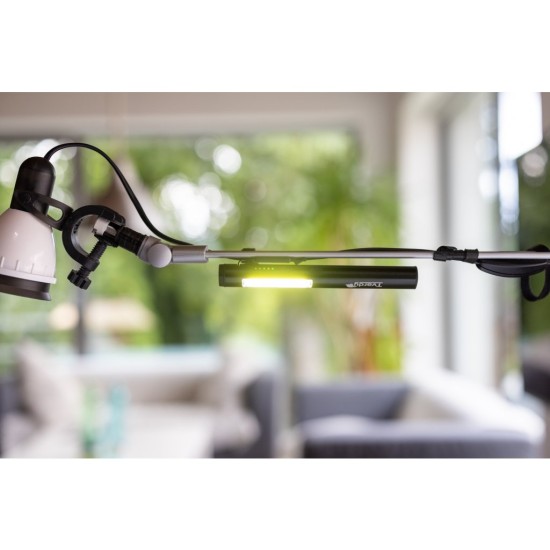 Inspekční LED svítilna 400 lm, 800 mAh, s UV světlem a magnetem - GEKO Inspekční LED svítilna 400 lm, 800 mAh, s UV světlem a magnetem - GEKO