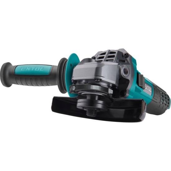 Úhlová bruska 125 mm, 1550 W, regulace otáček - EXTOL INDUSTRIAL Úhlová bruska 125 mm, 1550 W, regulace otáček - EXTOL INDUSTRIAL