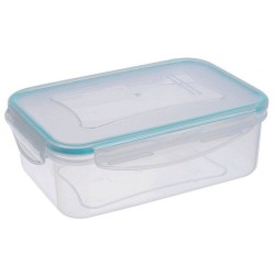Dóza na potraviny Lunchbox, obdélníková plastová, víko s Clip uzávěrem  – MagicHome (Objem: 1500 ml) Dóza na potraviny Lunchbox, obdélníková plastová, víko s Clip uzávěrem  – MagicHome (Objem: 1500 ml)