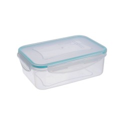 Dóza na potraviny Lunchbox, obdélníková plastová, víko s Clip uzávěrem  – MagicHome (Objem: 1500 ml) Dóza na potraviny Lunchbox, obdélníková plastová, víko s Clip uzávěrem  – MagicHome (Objem: 1500 ml)