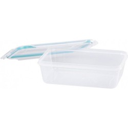 Dóza na potraviny Lunchbox 1350 ml plastová, Clip uzávěr, sada 3 ks – MagicHome Dóza na potraviny Lunchbox 1350 ml plastová, Clip uzávěr, sada 3 ks – MagicHome