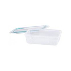 Dóza na potraviny Lunchbox 1350 ml plastová, Clip uzávěr, sada 3 ks – MagicHome Dóza na potraviny Lunchbox 1350 ml plastová, Clip uzávěr, sada 3 ks – MagicHome