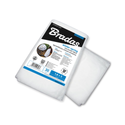 Agrovláknina 30g/m² zimní-jarní, bílá, 1,6×5 m - BRADAS