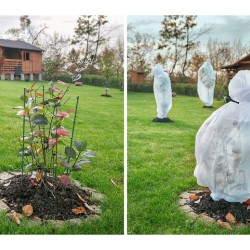 Agrovláknina 30g/m² zimní-jarní, bílá, 1,1×5 m - BRADAS