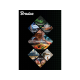 Nitrilové rukavice DIAMOND, pevné, odolné chemikáliím, 50 ks, zelené - BRADAS (Velikost: M (7–8))