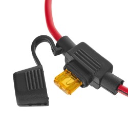 Pojistkové pouzdro pro mini autopojistku 25 A, s mini pojistkou 5 A – GEKO Pojistkové pouzdro pro mini autopojistku 25 A, s mini pojistkou 5 A – GEKO