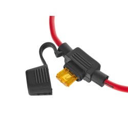 Pojistkové pouzdro pro mini autopojistku 25 A, s mini pojistkou 5 A – GEKO Pojistkové pouzdro pro mini autopojistku 25 A, s mini pojistkou 5 A – GEKO