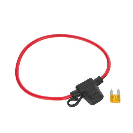 Pojistkové pouzdro pro mini autopojistku 25 A, s mini pojistkou 5 A – GEKO Pojistkové pouzdro pro mini autopojistku 25 A, s mini pojistkou 5 A – GEKO