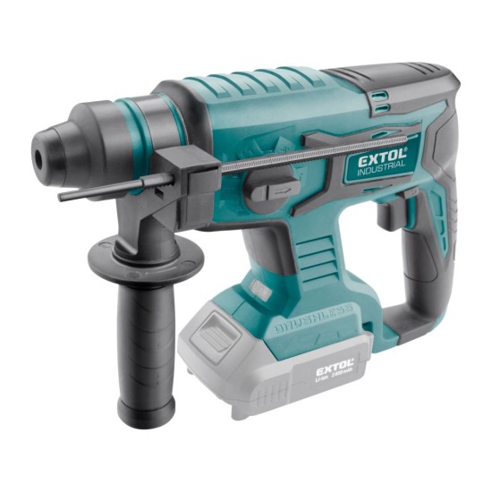 Vrtací kladivo SHARE20V (aku 20 V, 1,7 J, SDS-plus), bez baterie a nabíječky – EXTOL INDUSTRIAL