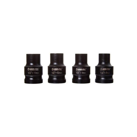 Sada rázových hlavic 1/2", nástrčné šestihranné 8–32 mm, 35 ks - MAR-POL Sada rázových hlavic 1/2", nástrčné šestihranné 8–32 mm, 35 ks - MAR-POL