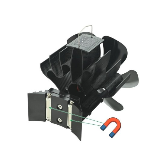 Krbový ventilátor na kouřovod - THRONE