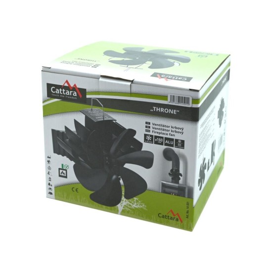 Krbový ventilátor na kouřovod - THRONE
