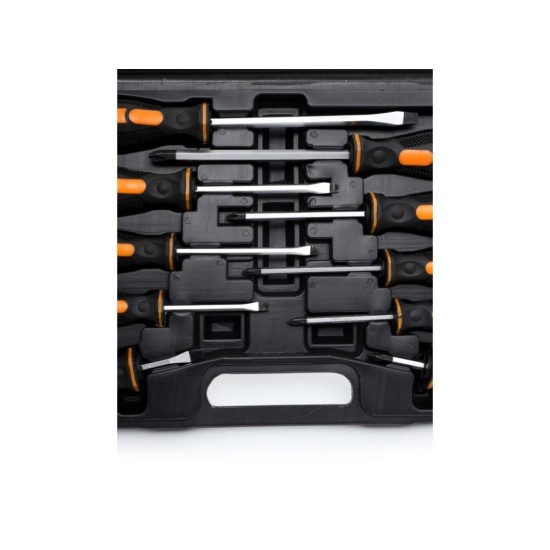 Sada úderových šroubováků, magnetické 10ks KD10283 - 2.jakost