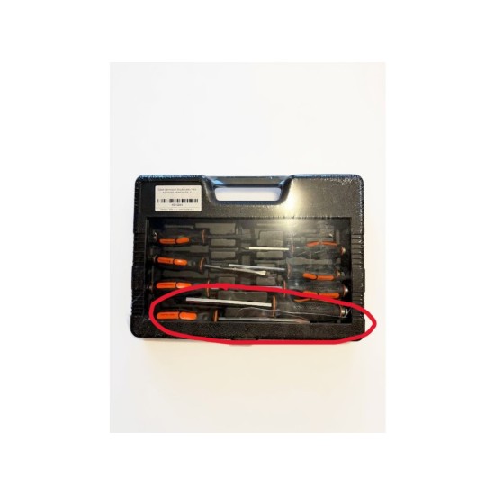 Sada úderových šroubováků, magnetické 10ks KD10283 - 2.jakost