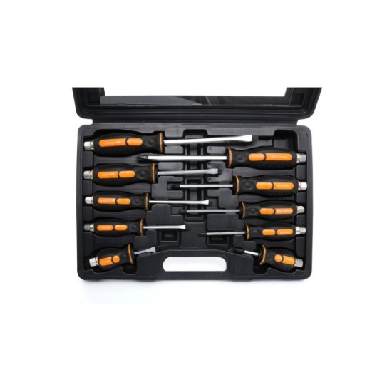 Sada úderových šroubováků, magnetické 10ks KD10283 - 2.jakost