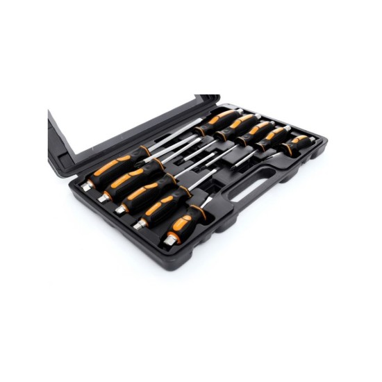 Sada úderových šroubováků, magnetické 10ks KD10283 - 2.jakost