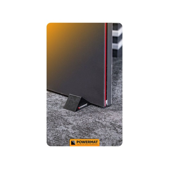 Klíny pod kola gumové 2 ks - POWERMAT