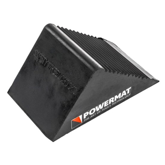 Klíny pod kola gumové 2 ks - POWERMAT