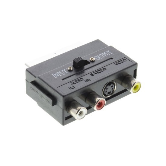 Redukce SAV 151-000 Scart na 3× Chinch + SVHS - SENCOR