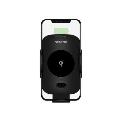 Držák na telefon do auta SCA MH01 s Qi bezdrátovým nabíjením – SENCOR Držák na telefon do auta SCA MH01 s Qi bezdrátovým nabíjením – SENCOR