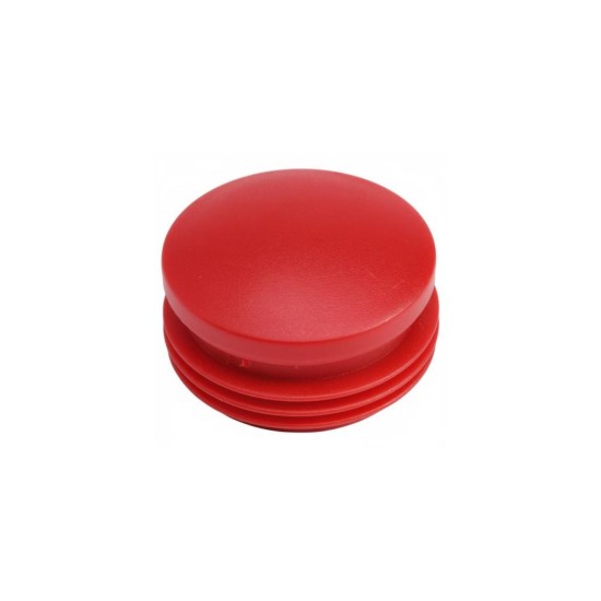 Plastová krytka na šrouby zápustná Ø 32 mm (Barva: Červená) Plastová krytka na šrouby zápustná Ø 32 mm (Barva: Červená)