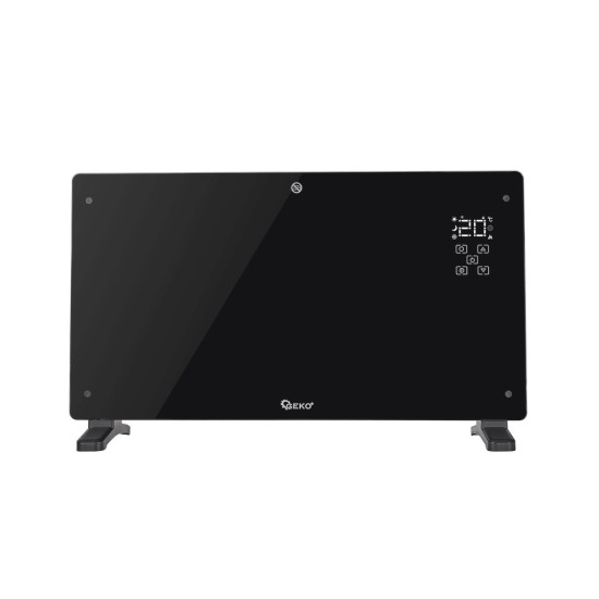 Konvektor skleněný 2500 W s LCD, Wi-Fi a dálkovým ovládáním - GEKO Konvektor skleněný 2500 W s LCD, Wi-Fi a dálkovým ovládáním - GEKO