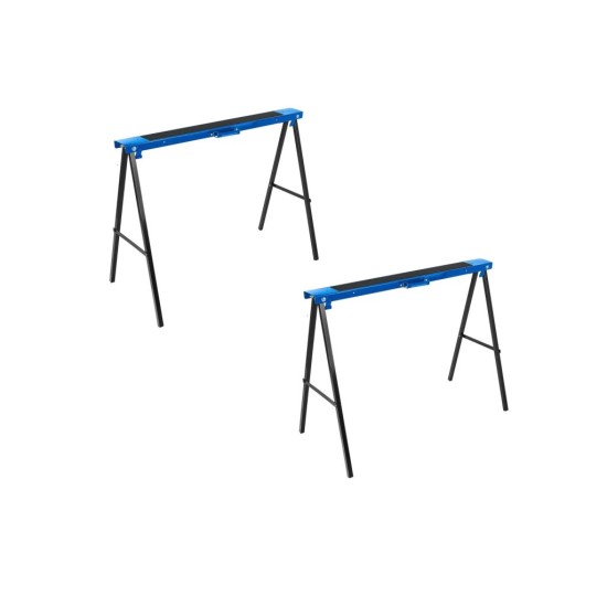 Skládací stavební podpěra, koza s protiskluzem, sada 2 ks - GEKO Skládací stavební podpěra, koza s protiskluzem, sada 2 ks - GEKO