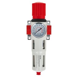 Regulátor tlaku s filtrem a manometrem, 1/2" - TVARDY Regulátor tlaku s filtrem a manometrem, 1/2" - TVARDY