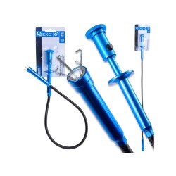 Magnetický vytahovák 60 cm, ohebný s LED světlem a čelistmi - GEKO